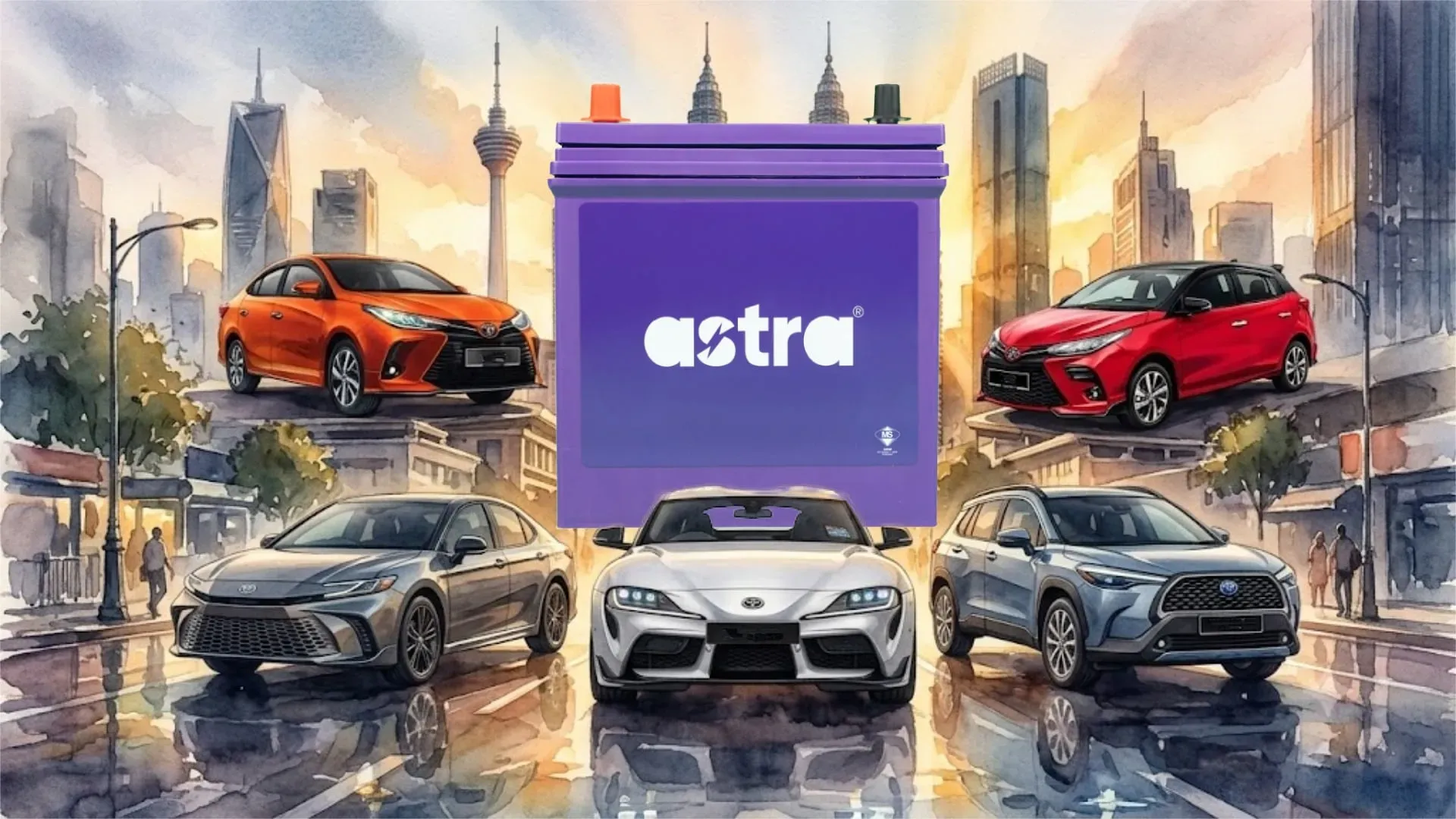ASTRA Mechanics Preferred Car Battery Brand